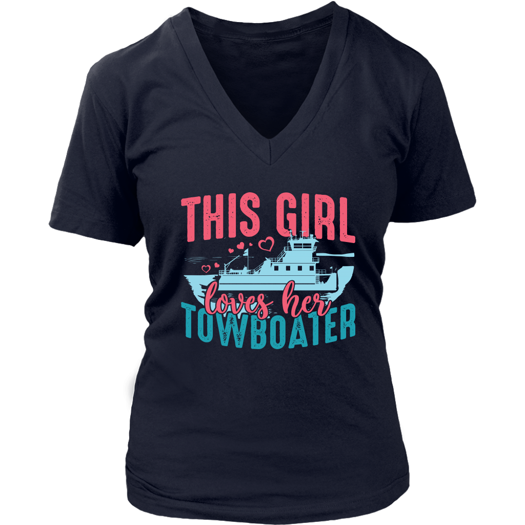 This Girl Loves Her Towboater T-Shirt