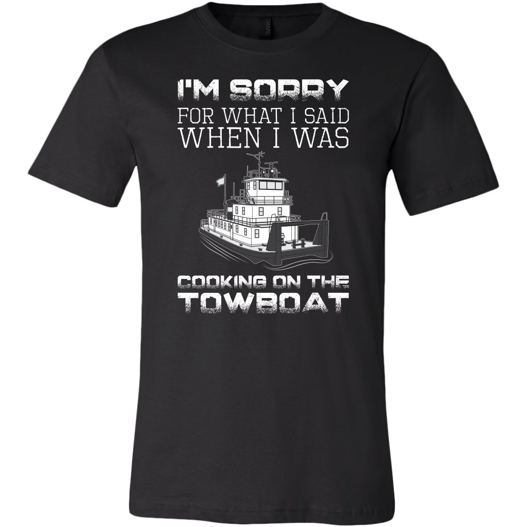 Funny Towboat Cook T-Shirt