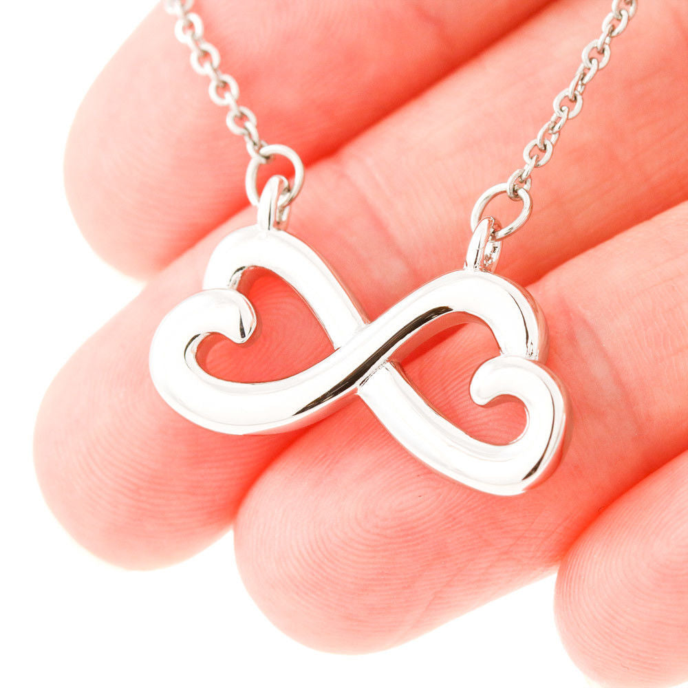 To My Dearest Mom Infinity River Life Necklace Gift