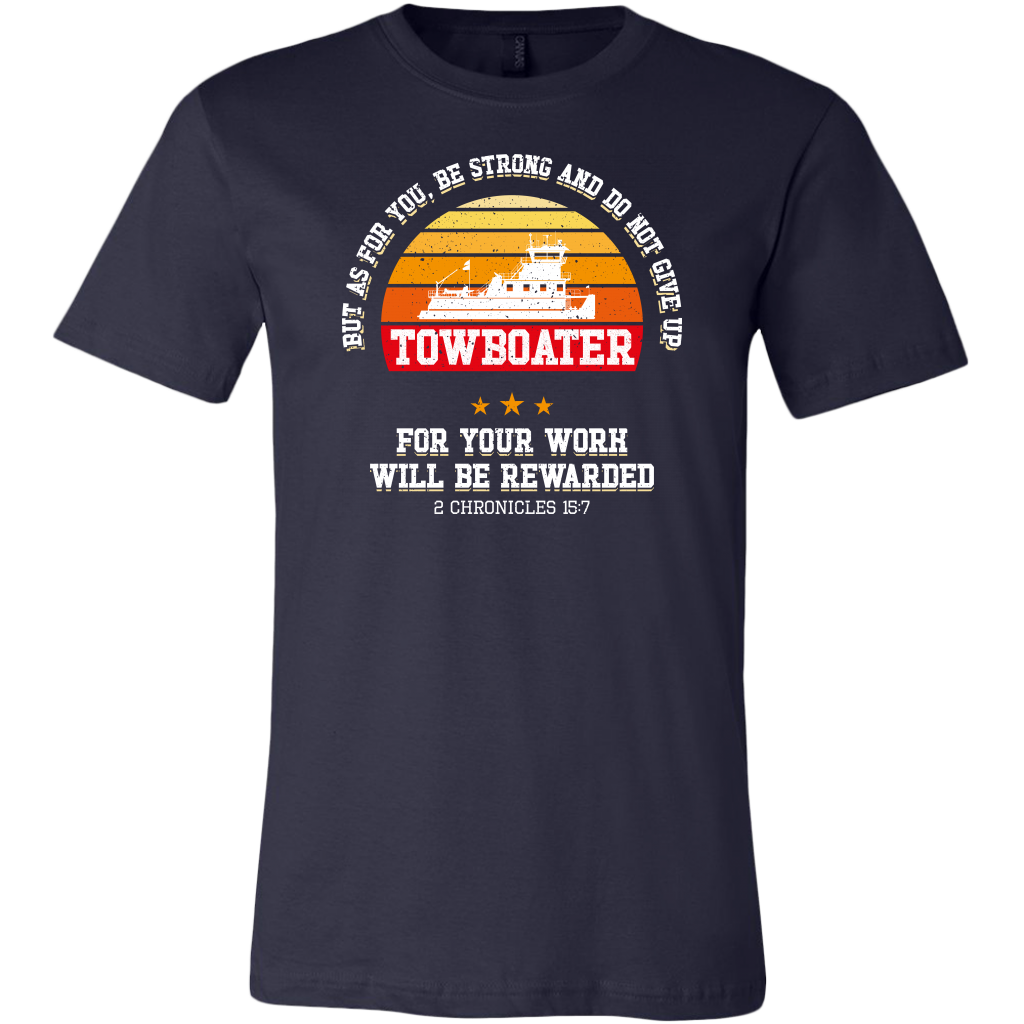 Towboater Motivational Quote Vintage Retro 2021 Tshirt