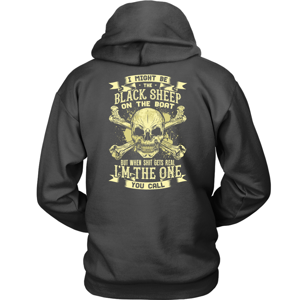 Black Sheep On The Boat - Funny Towboater T-Shirt