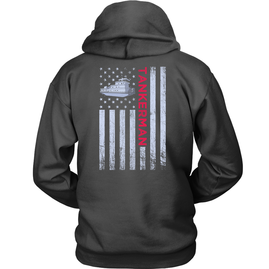 Patriotic Towboater Tankerman Shirt Design - Try Stepping On This One