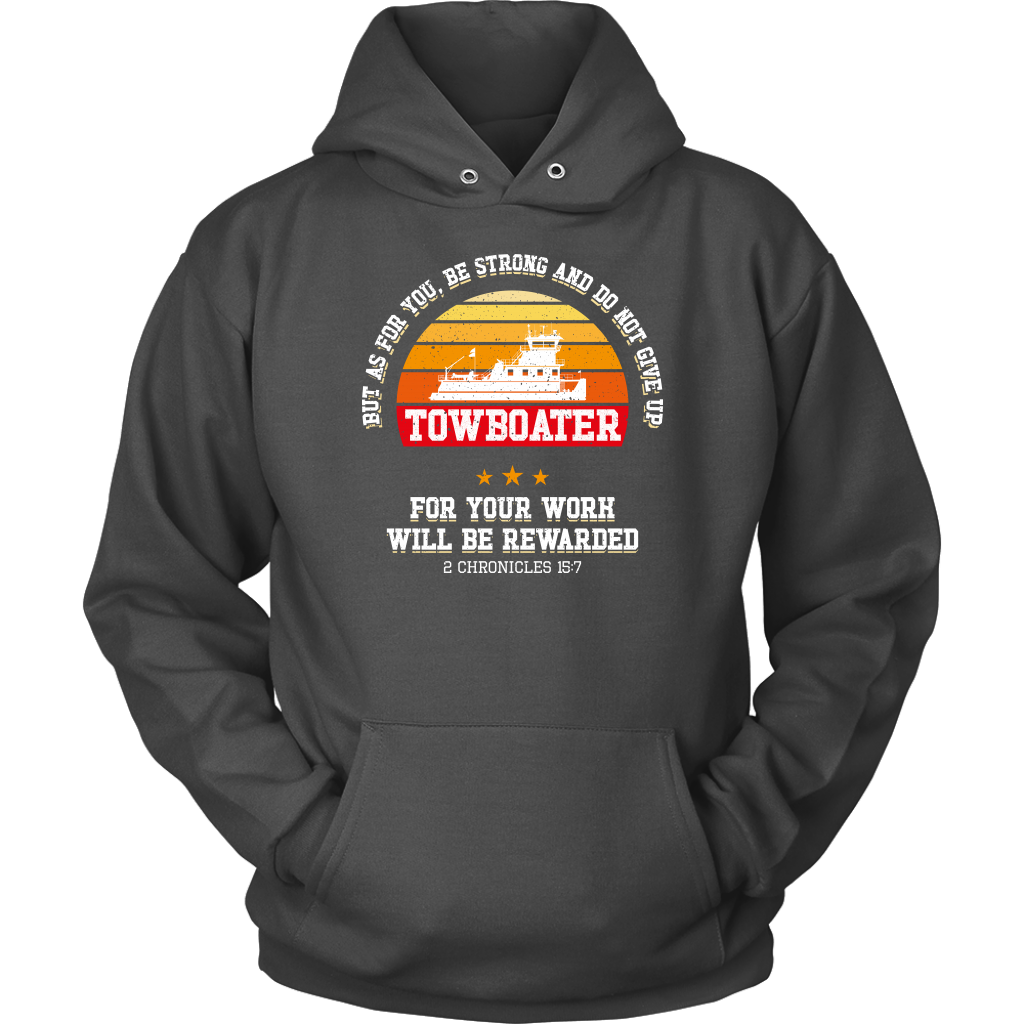 Towboater Motivational Quote Vintage Retro 2021 Tshirt