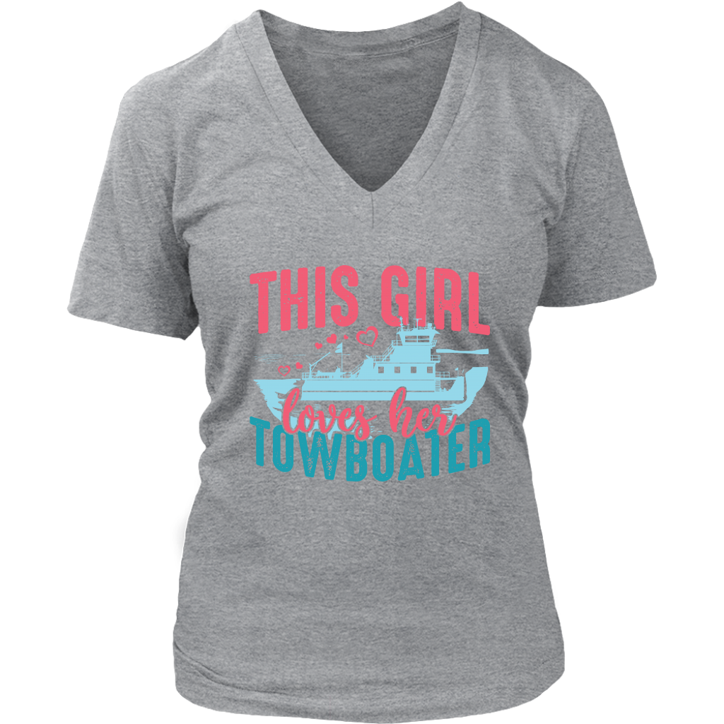 This Girl Loves Her Towboater T-Shirt