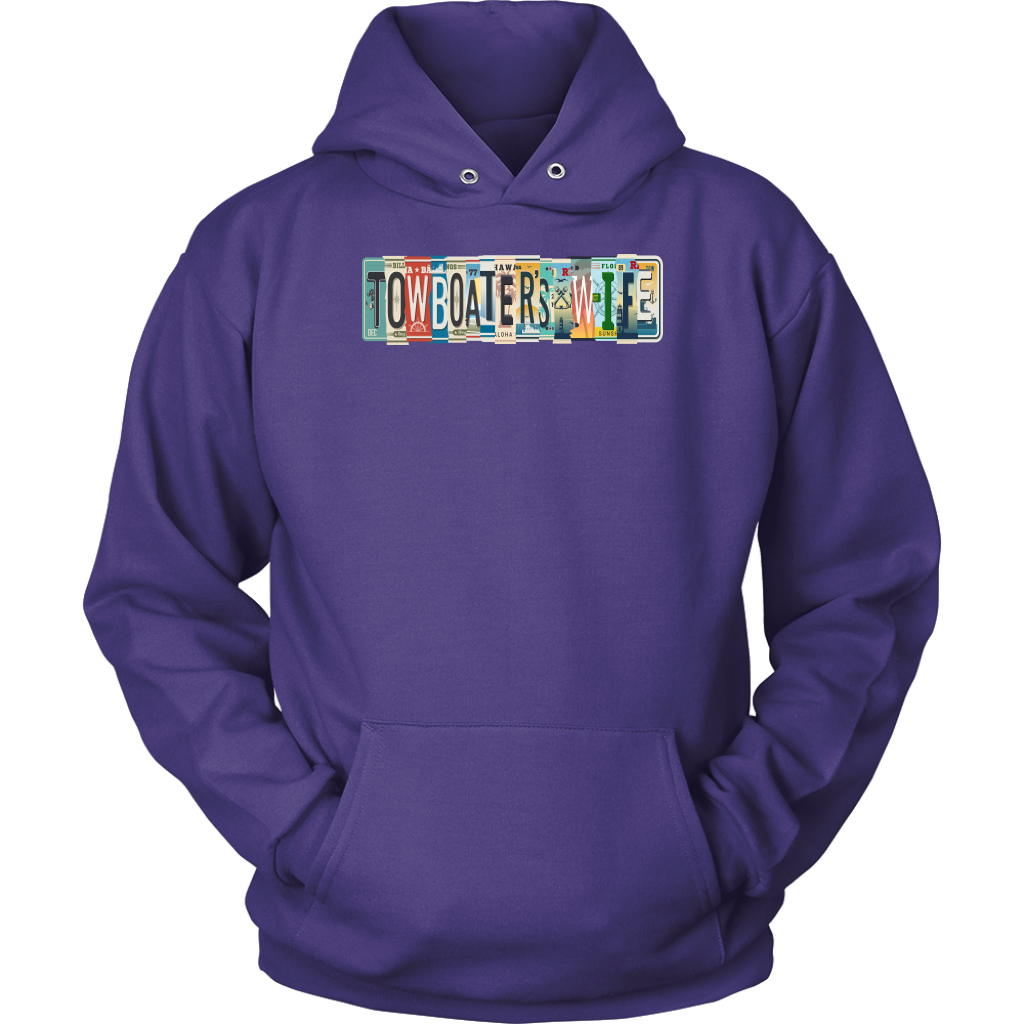 Towboater's Wife License Plate Shirt
