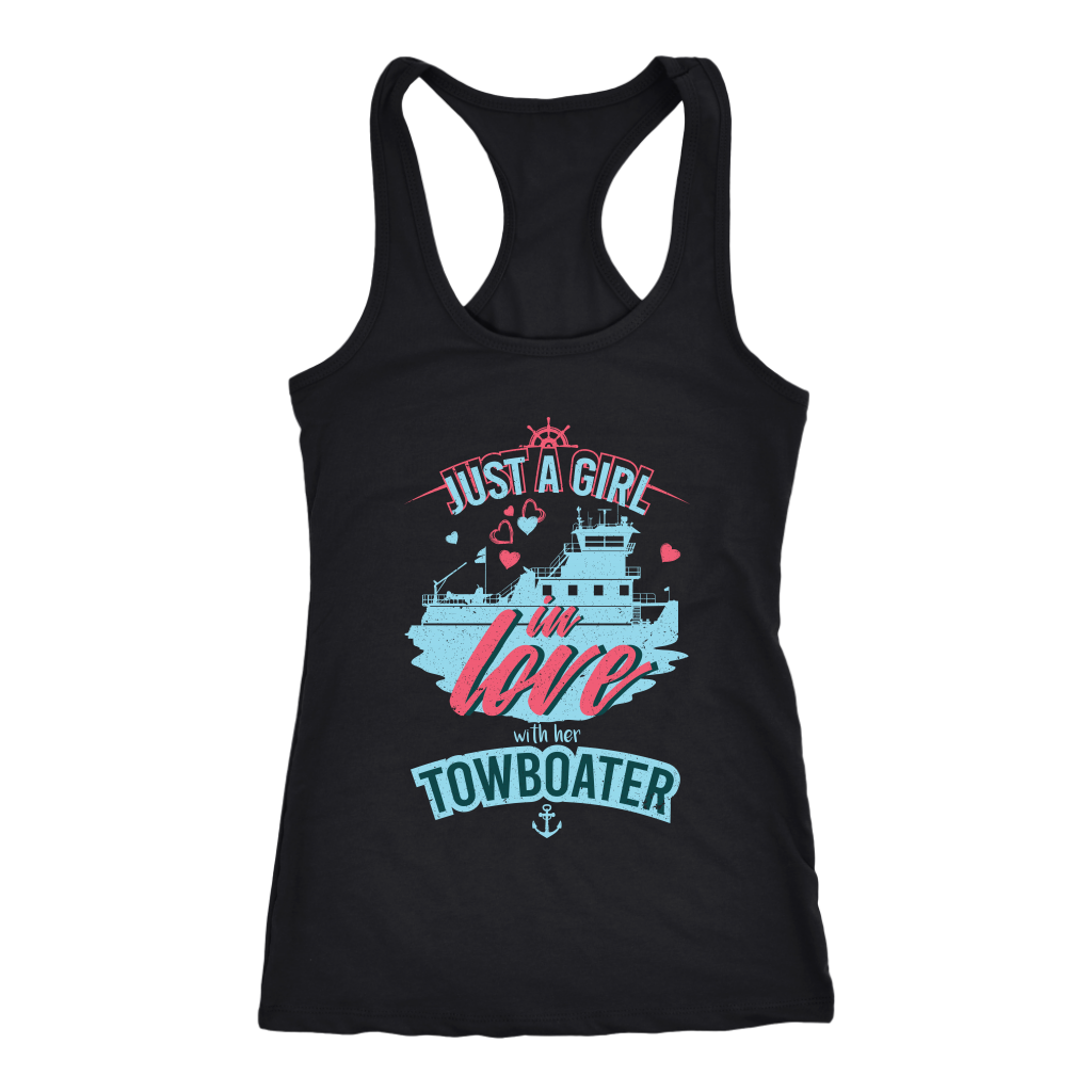 Just A Girl In Love With Her Towboater T-Shirt