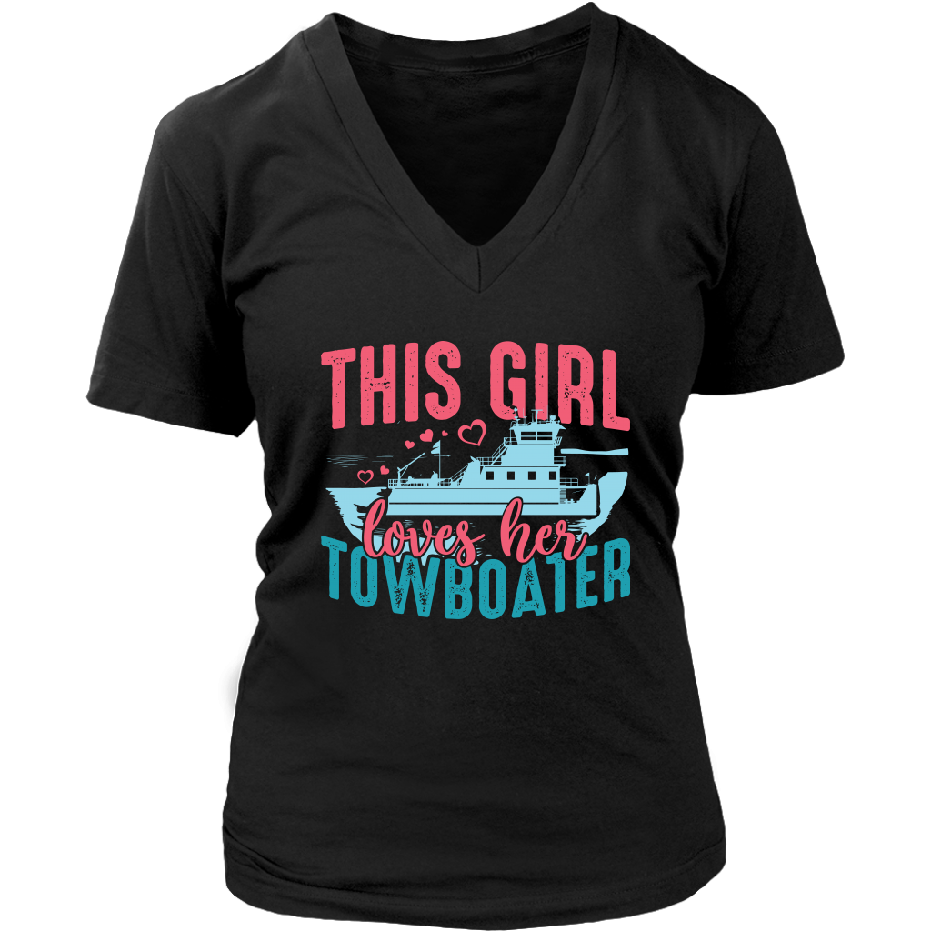 This Girl Loves Her Towboater T-Shirt