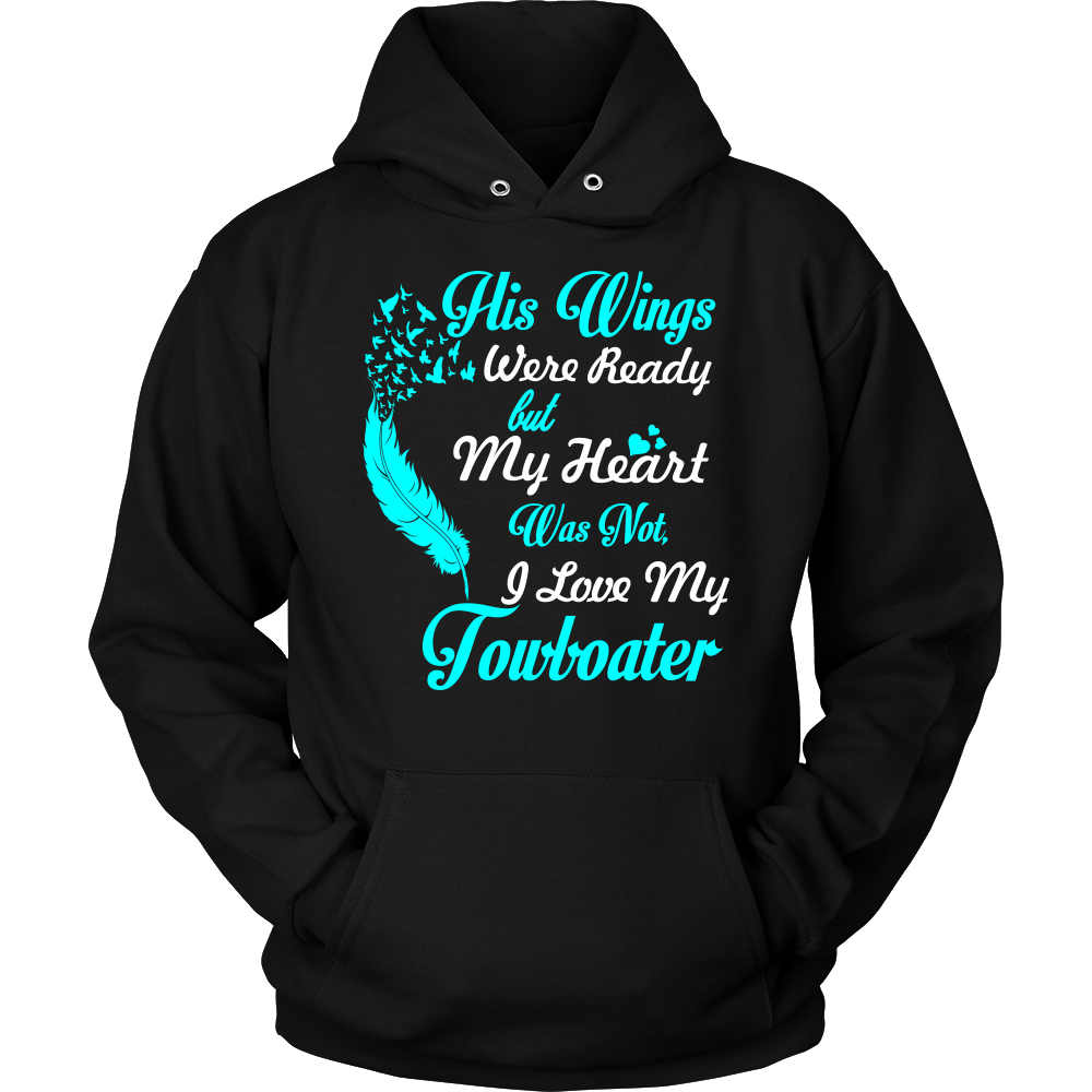 His Wings Were Ready Hoodie