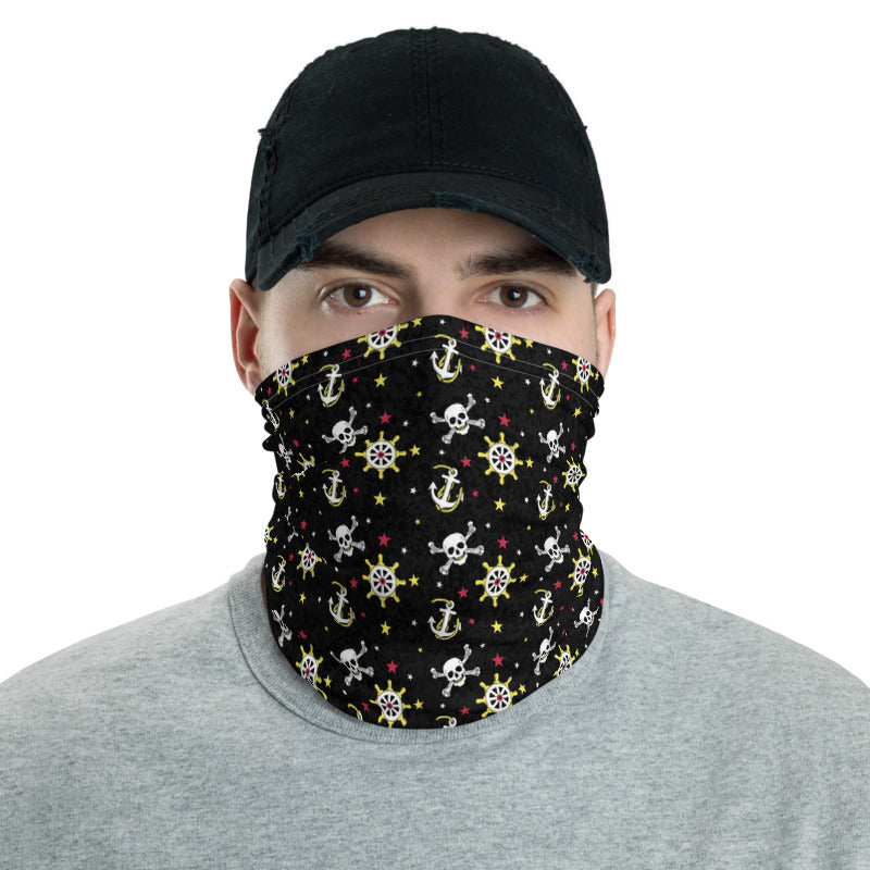 Towboater Accessories Skull Wheel Neck Gaiter