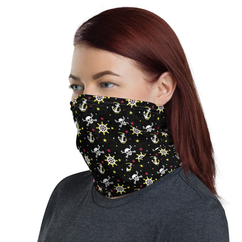 Towboater Accessories Skull Wheel Neck Gaiter