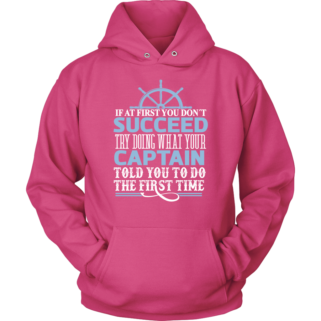 Listen To Your Boat Captain Towboater T-Shirt