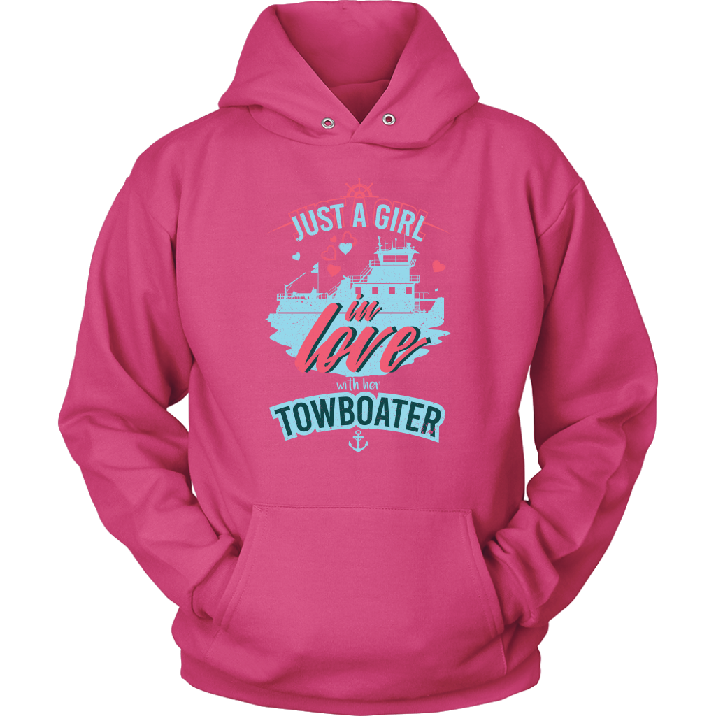 Just A Girl In Love With Her Towboater T-Shirt