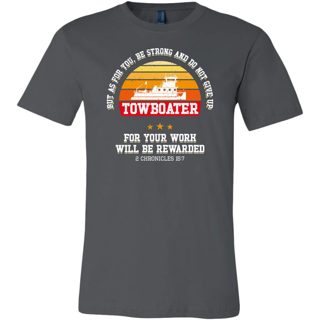 Towboater Motivational Quote Vintage Retro 2021 Tshirt