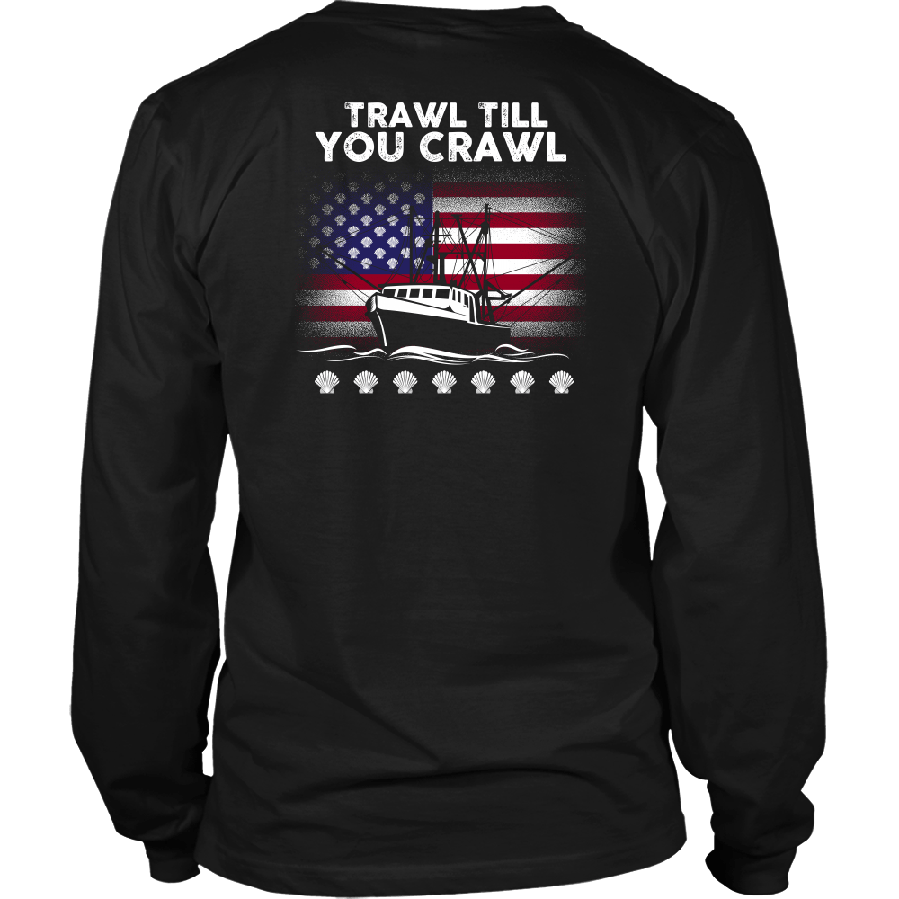 Scallopers Tee - Trawl Till You Crawl