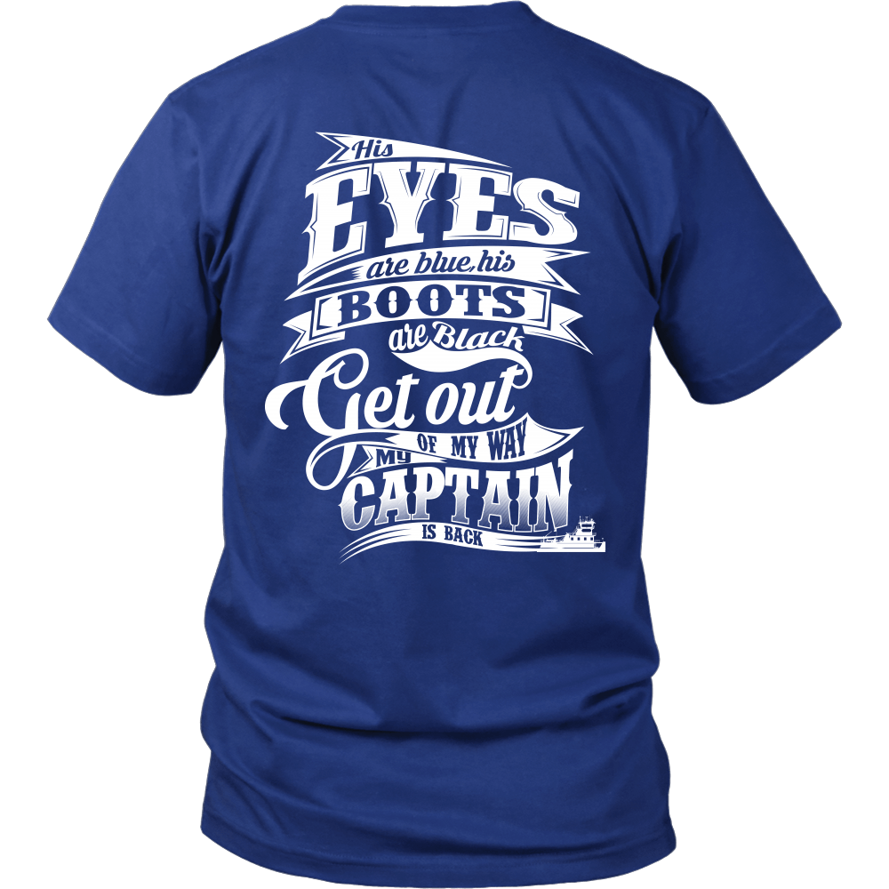 My Captain Is Back Towboater T-Shirt
