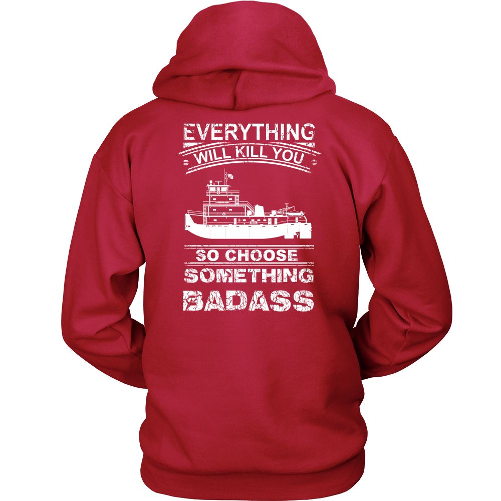 Funny Badass Towboater T-Shirt