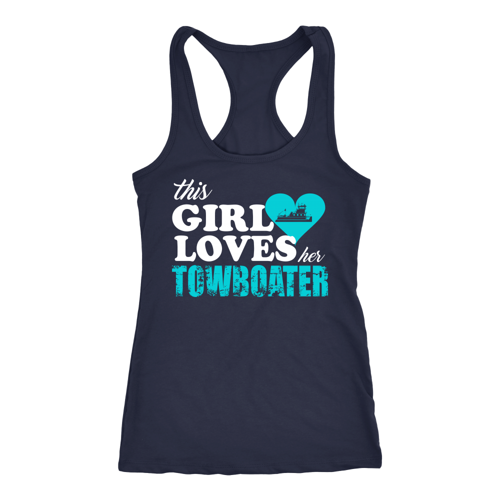 This Girl Loves Her Towboater Tank Top