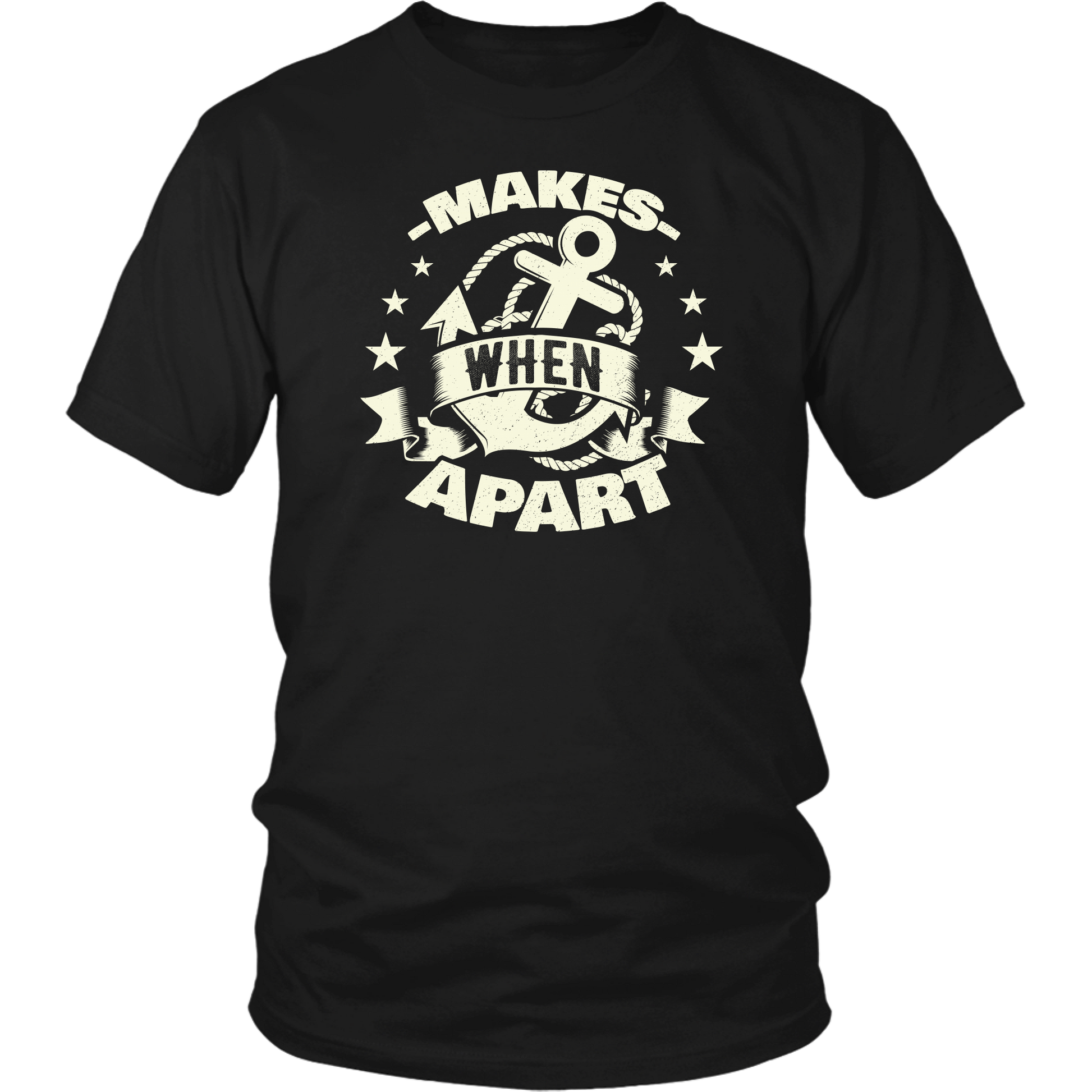 Towboat Captain Couple Design - Nothing Makes Sense When We're Apart