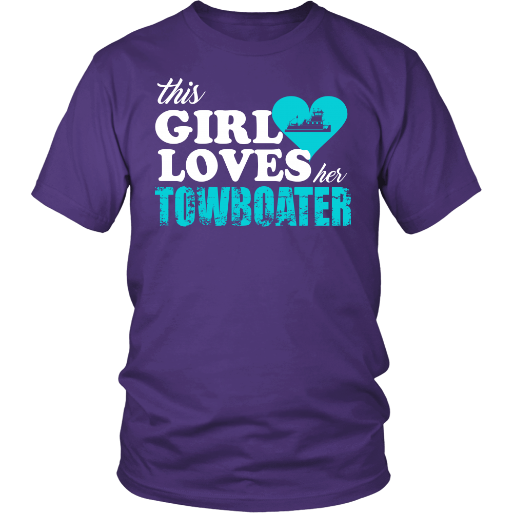 This Girl Loves Her Towboater Shirt