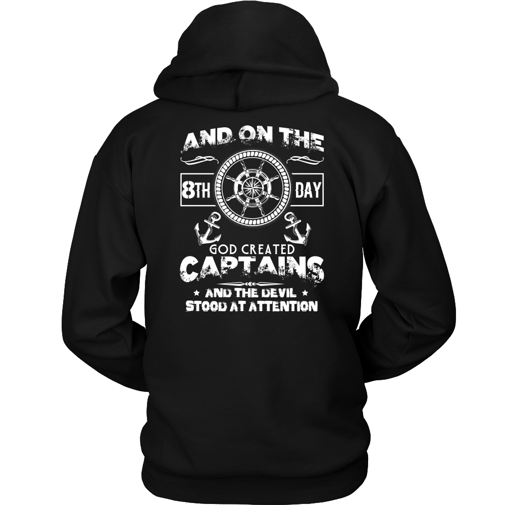 On The 8th Day - Funny Captain T-Shirt