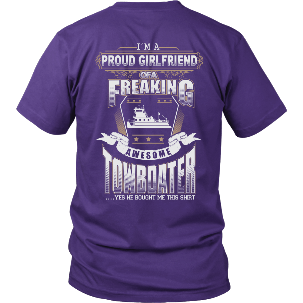 Proud Girlfriend of a Towboater T-Shirt