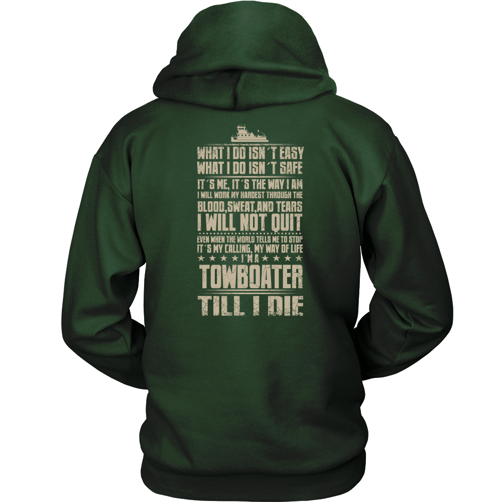 Towboater Till I Die - River Life T-Shirt
