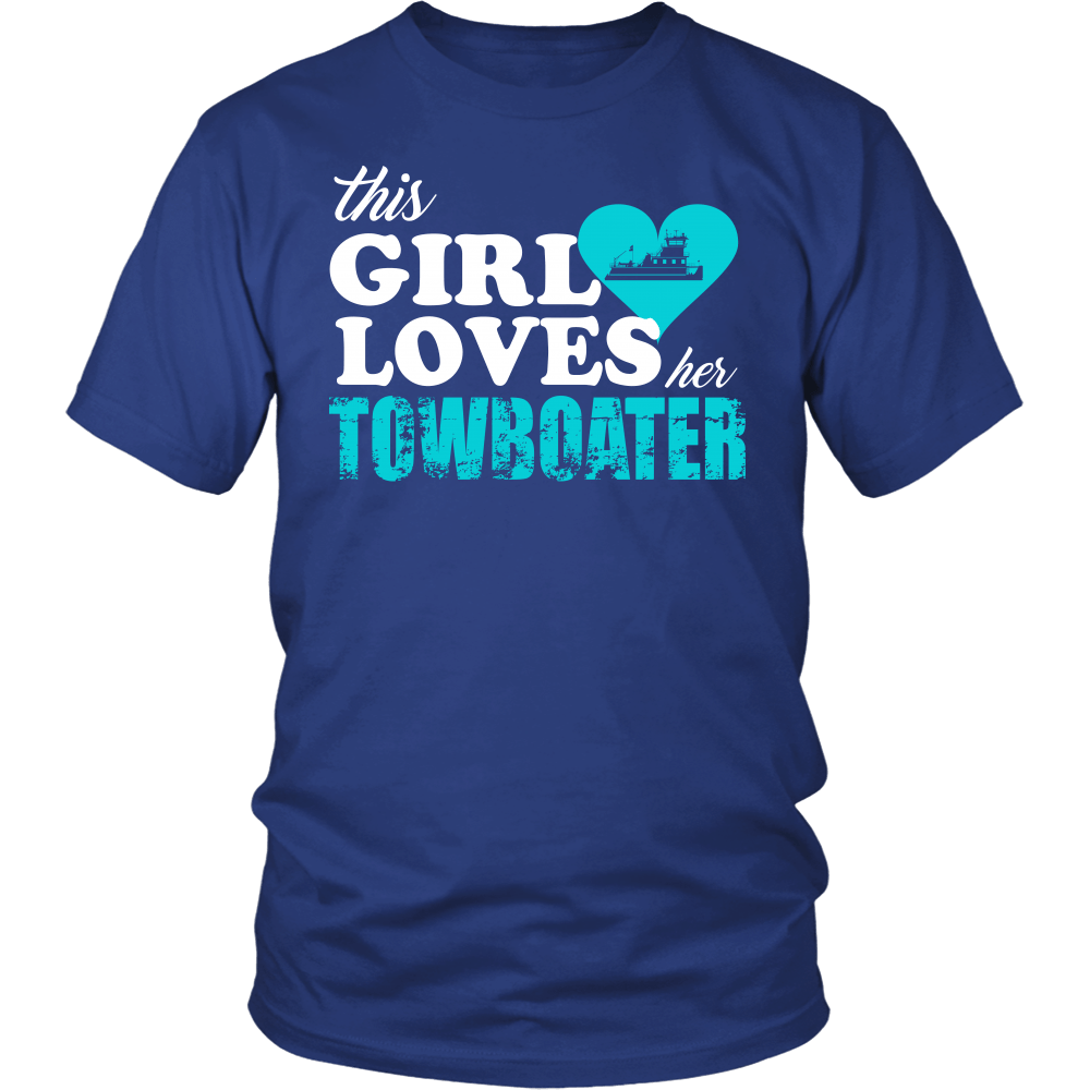 This Girl Loves Her Towboater Shirt