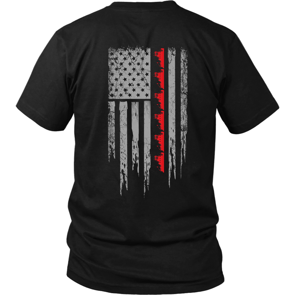 Patriotic Towboater Flag July 4th T-Shirt