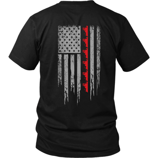 Patriotic Towboater Flag July 4th T-Shirt