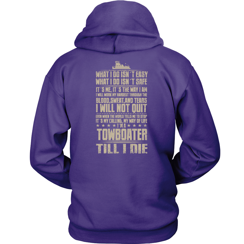 Towboater Till I Die - River Life T-Shirt