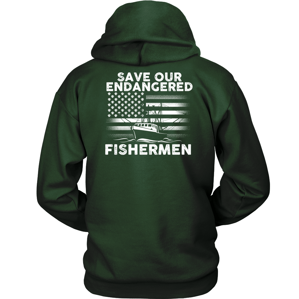 Scallopers Tee - Save Our Endangered Fishermen
