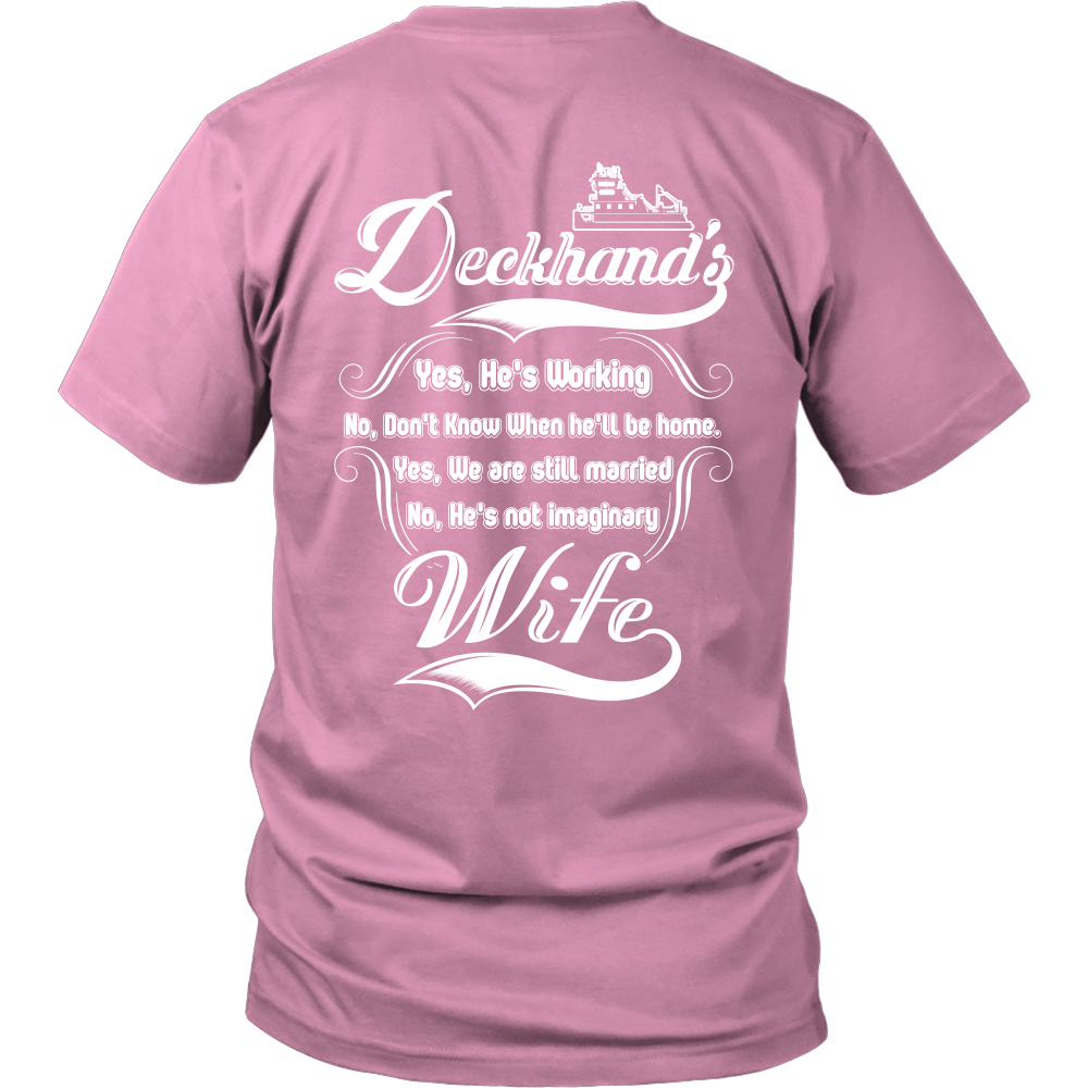 Funny Deckhand's Wife Towboater T-Shirt