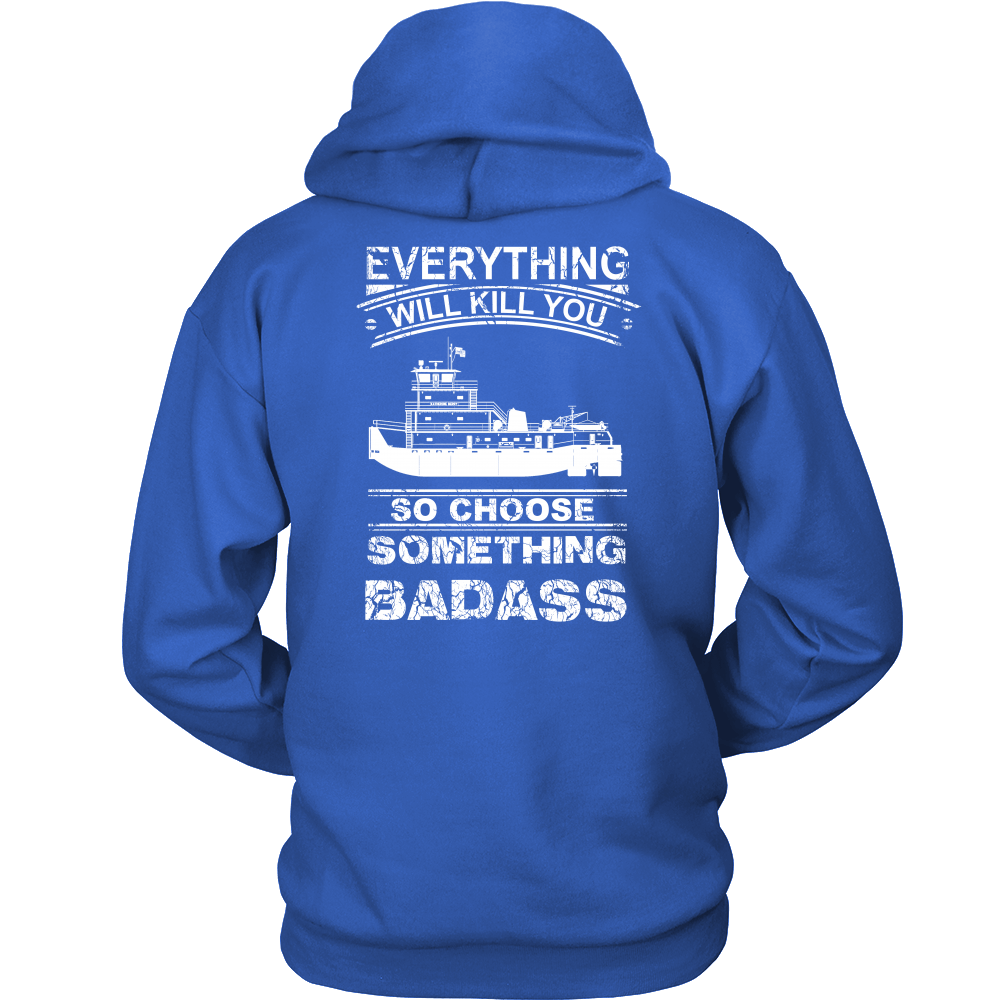 Funny Badass Towboater T-Shirt