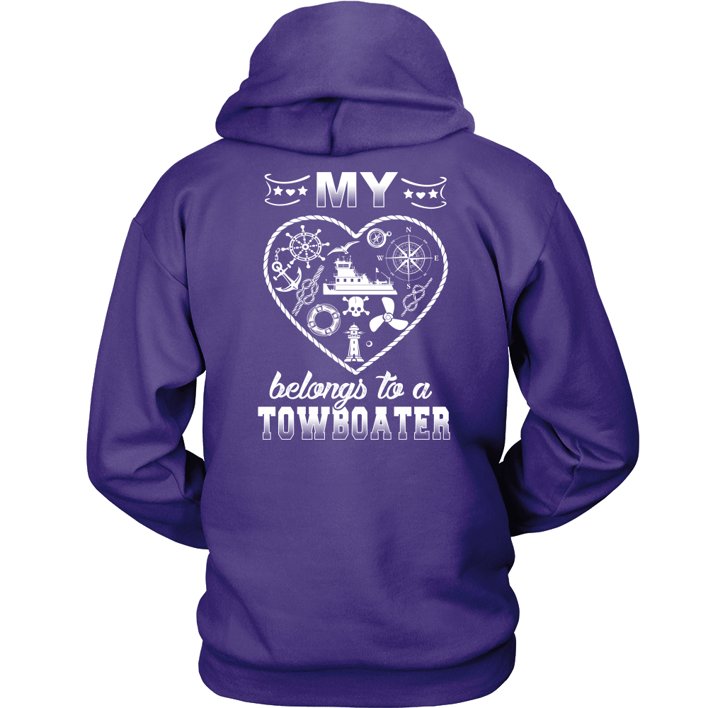 My Heart Belongs to a Towboater T-Shirt