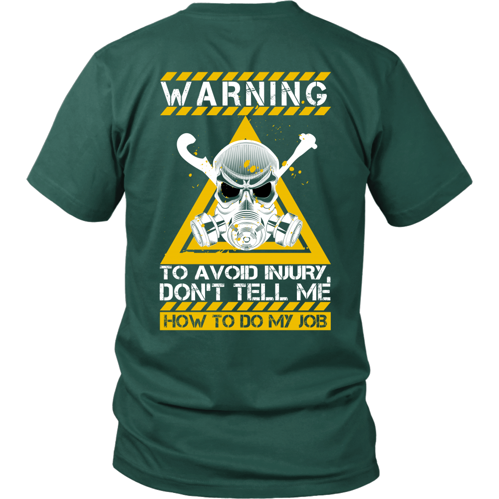 Tankerman Warning T-Shirt