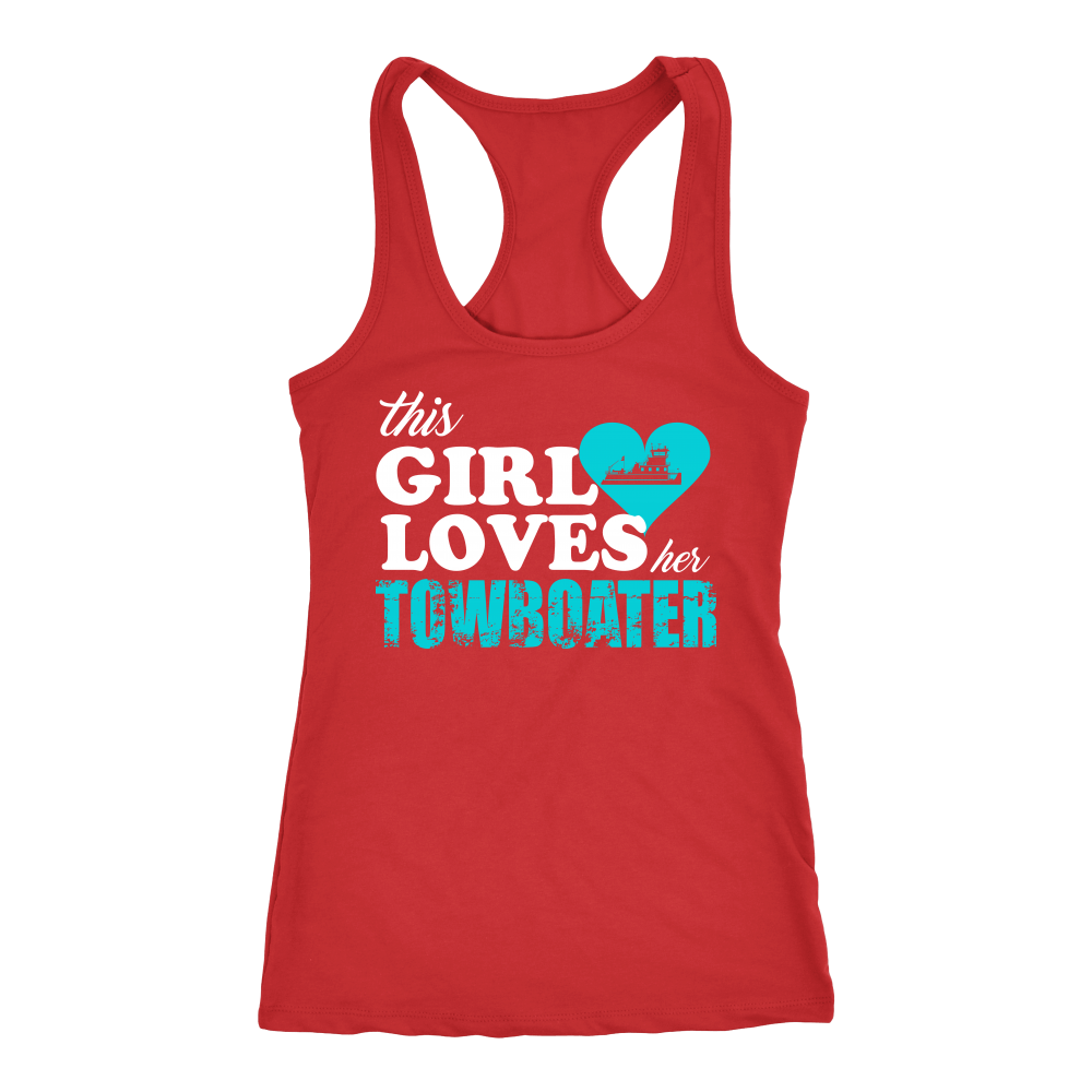 This Girl Loves Her Towboater Tank Top