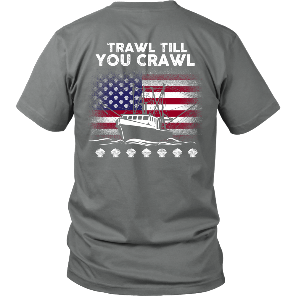 Scallopers Tee - Trawl Till You Crawl