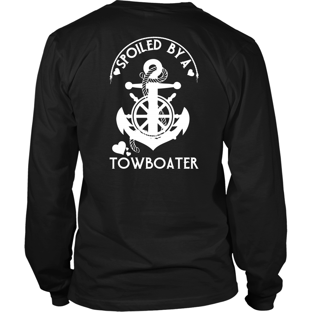 Spoiled By A Towboater - Towboat Sweetheart T-Shirt