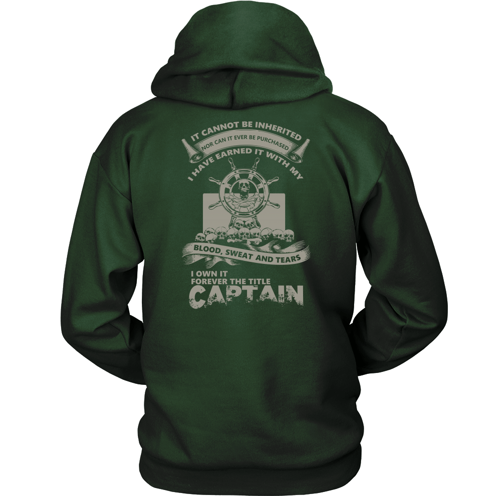 Captain Title Earned - Towboater T-Shirt