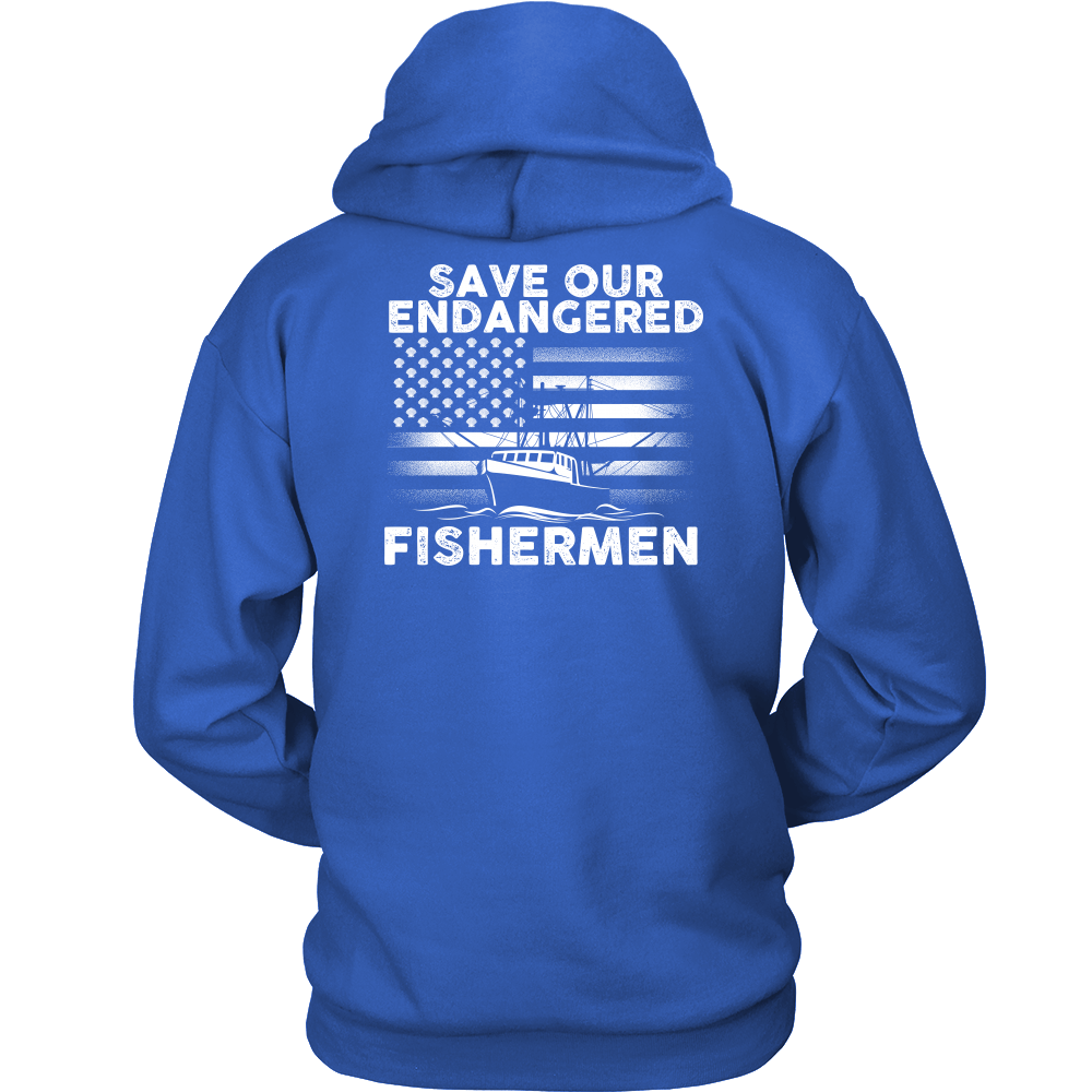 Scallopers Tee - Save Our Endangered Fishermen