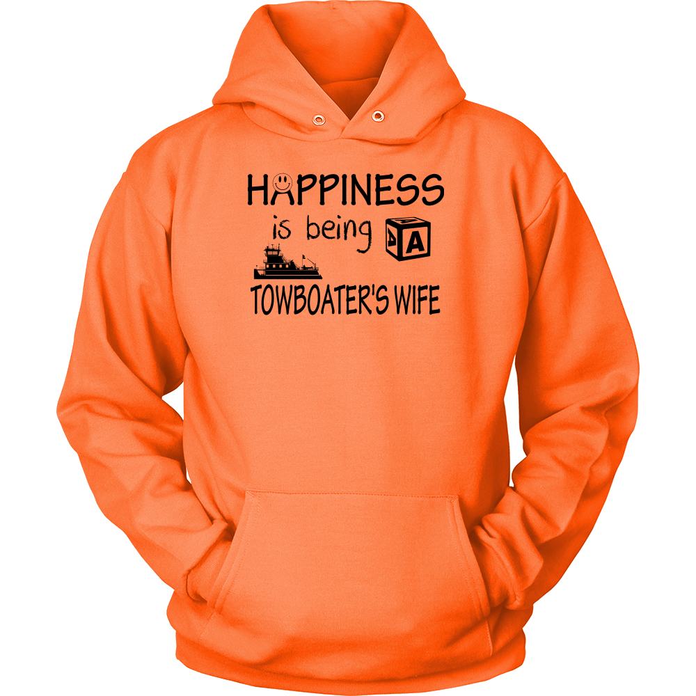 Happiness Is Being A Towboater's Wife T-Shirt