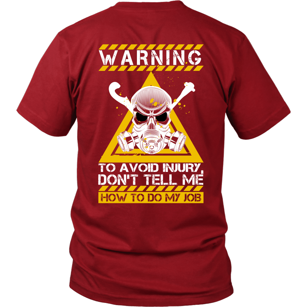 Tankerman Warning T-Shirt