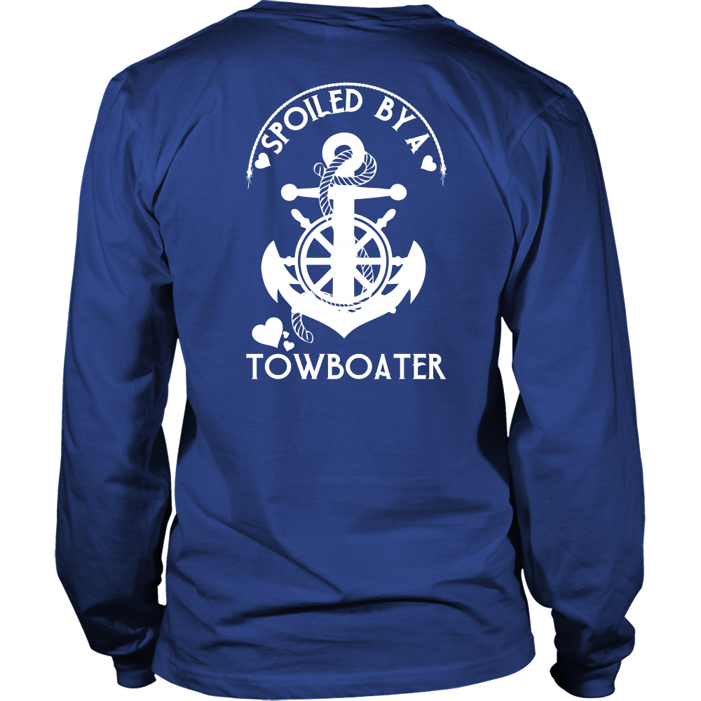 Spoiled By A Towboater - Towboat Sweetheart T-Shirt