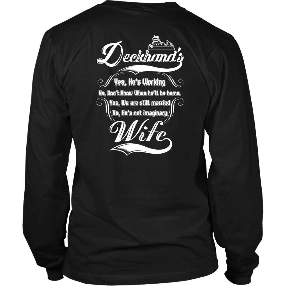 Funny Deckhand's Wife Towboater T-Shirt