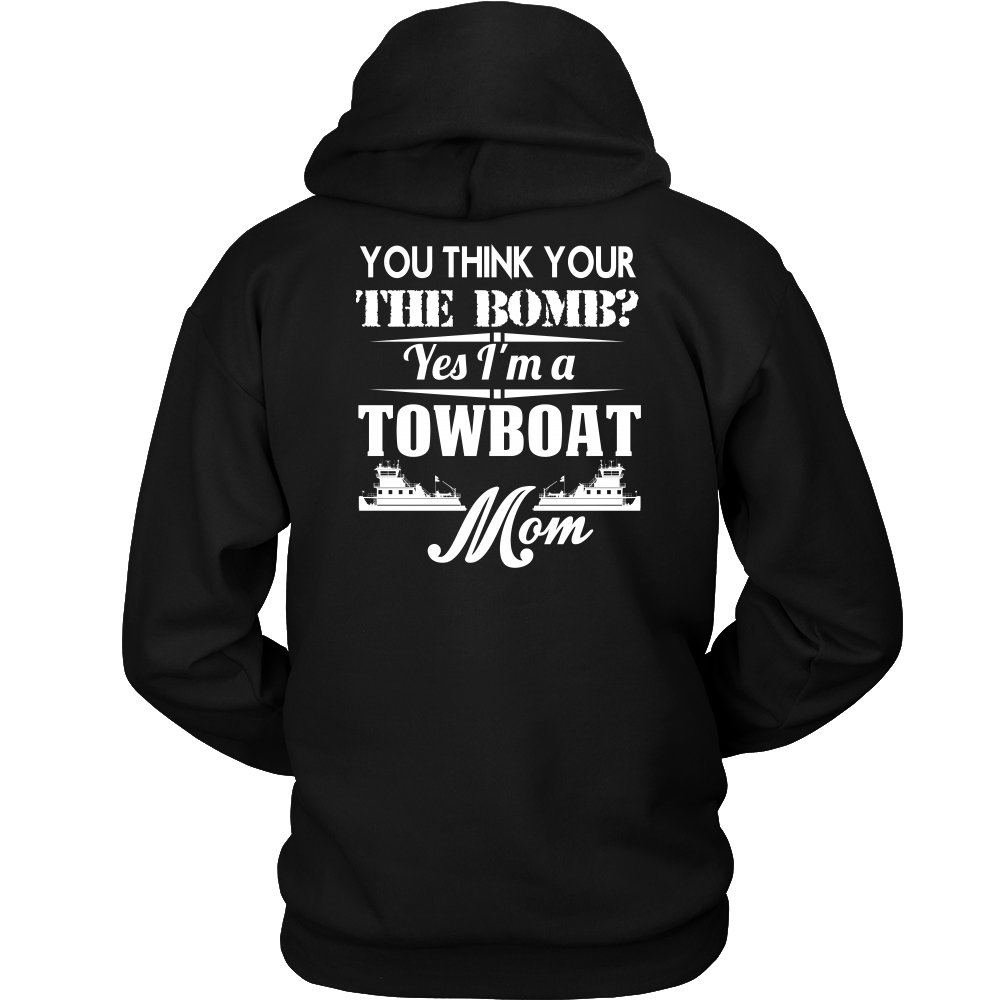 Towboat Mom Is The Bomb - River Life Apparel