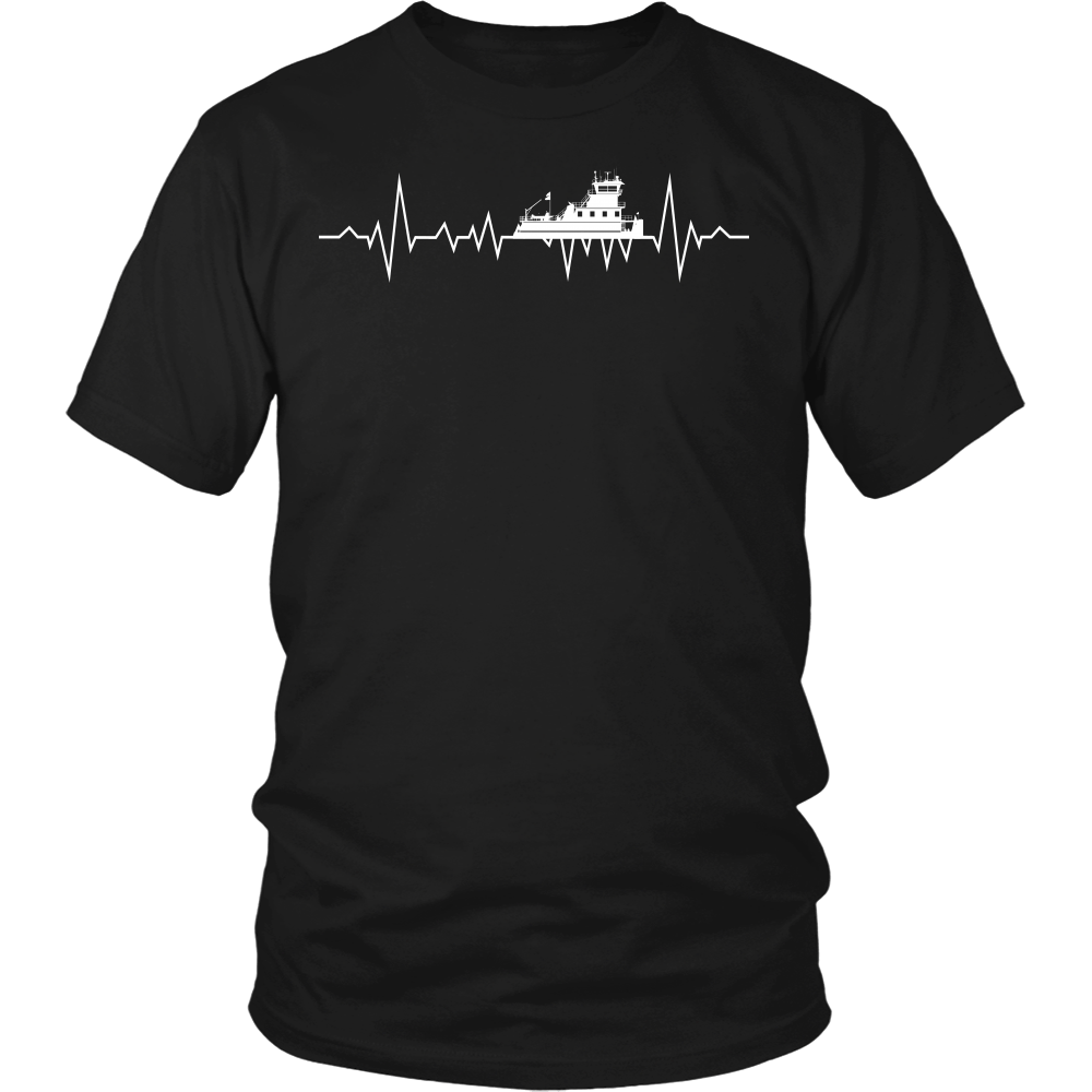 Towboater's Heartbeat T-Shirt