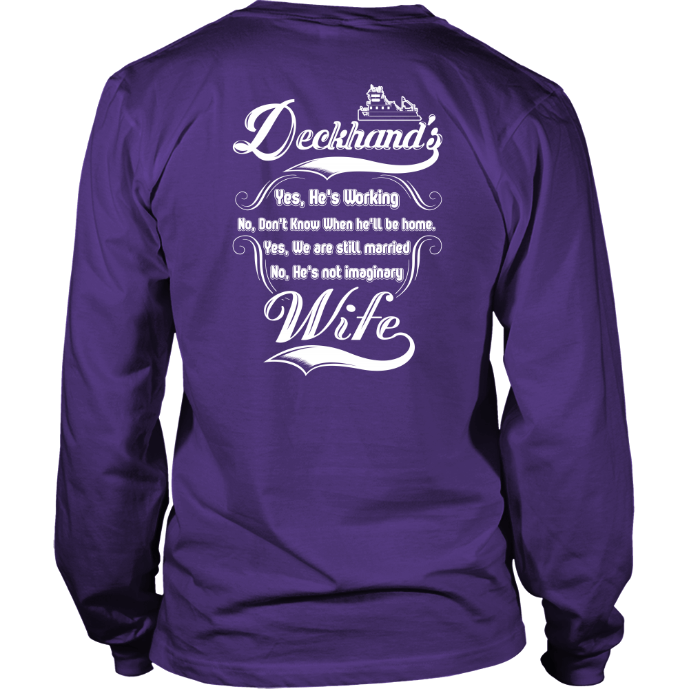 Funny Deckhand's Wife Towboater T-Shirt