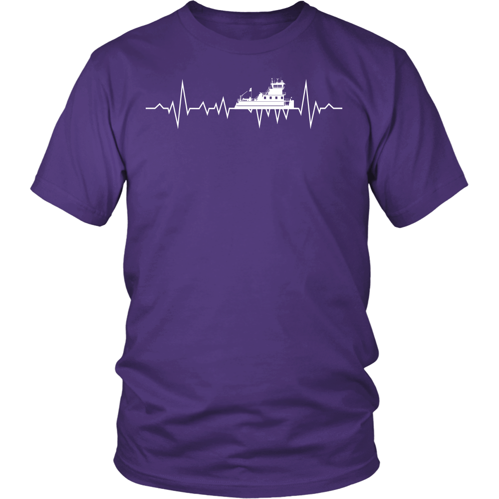 Towboater's Heartbeat T-Shirt