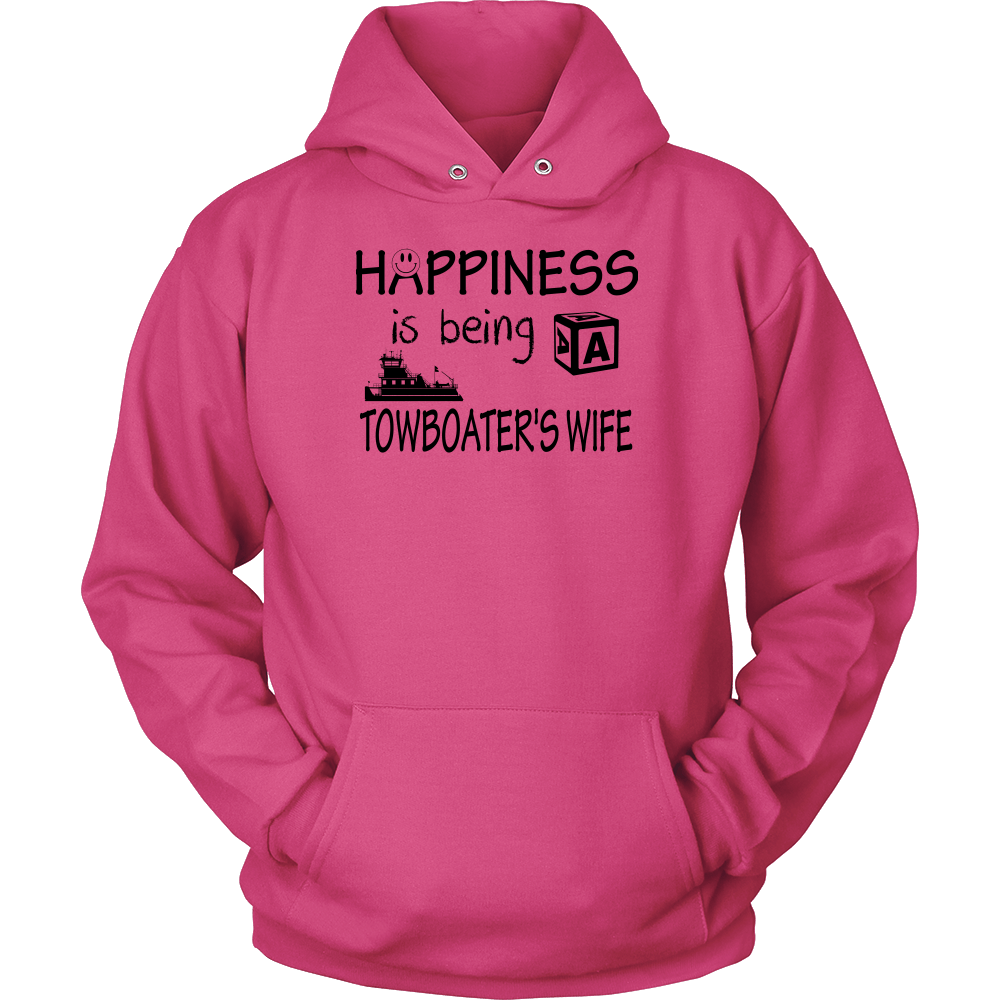 Happiness Is Being A Towboater's Wife T-Shirt