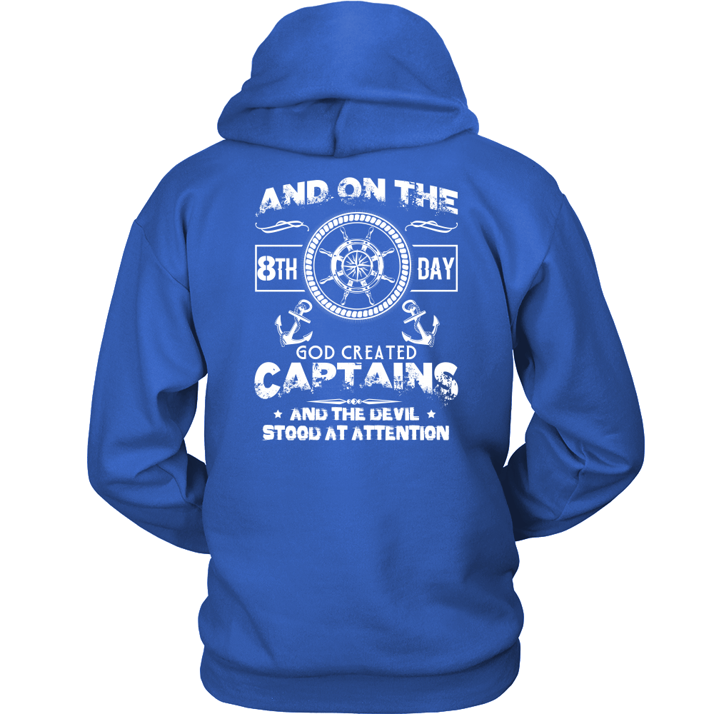 On The 8th Day - Funny Captain T-Shirt